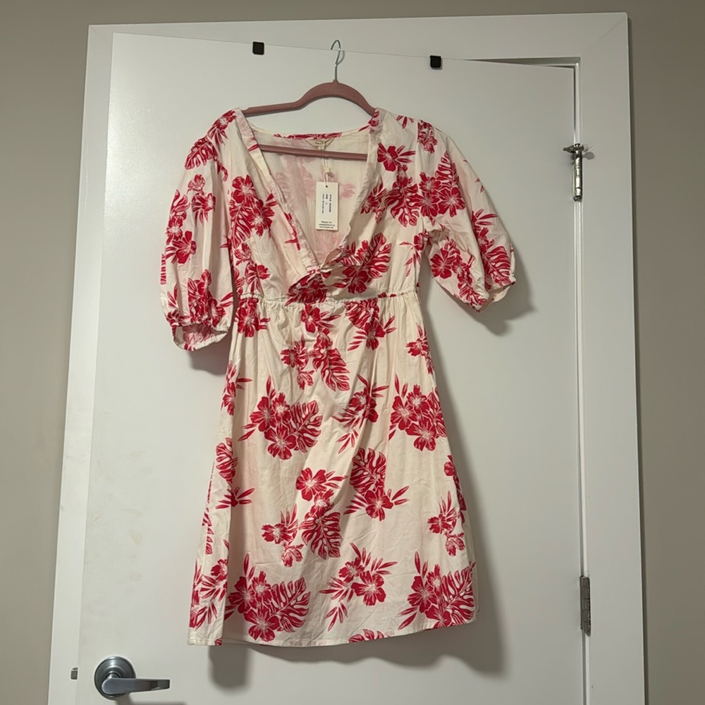 Floral mini dress
